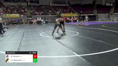 184 lbs Round Of 16 - Graham Carson, Ohio State WC vs Ahmahd Denmark, Florida A&M