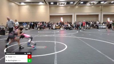 80 lbs Consi Of 8 #2 - Alessandra Tovar, Prosser Wr Acd vs Magdalena Burlingham, Predators WC