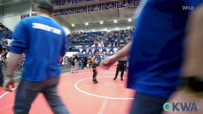 67 lbs Consi Of 8 #1 - Frankie Robertson, Hennessey Takedown Club vs Jett Rodriguez, Noble Takedown Club