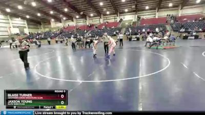 185 lbs Round 5 - Blaise Turner, Southern Idaho Wrestling Club vs Jaxson Young, Elite Wrestling