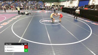 190 lbs Consi Of 32 #1 - Owen Schiano, NC vs Elbrus Majagah, NJ