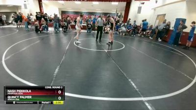 145 lbs Cons. Round 2 - Quincy Palmer, Wheatland vs Nash Piekkola, Mountain View