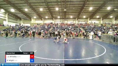 77 lbs Quarterfinal - Jett Whiteley, Sons Of Atlas Wrestling Club vs Oliver Wight, Westlake Wrestling Club