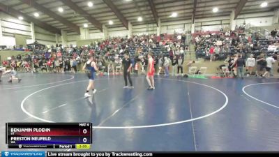 113 lbs Champ. Round 1 - Benjamin Ploehn, UT vs Preston Neufeld, WA