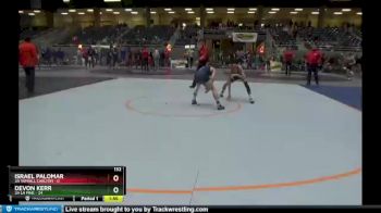 132 lbs Round 3 (4 Team) - Devon Kerr, 3A La Pine vs Israel Palomar, 3A Yamhill Carlton