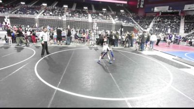 70 lbs Quarterfinal - Henry Dumbleton, Bear Cave WC vs Gavin Wright, Natrona Colts