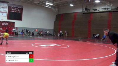 141 lbs Round Of 32 - Alex Flerlage, Ohio State vs Nathan Jerore, Michigan