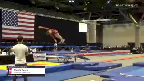 Maddie Beers - Double Mini Trampoline, Southlake Gymnastics - 2021 USA Gymnastics Championships