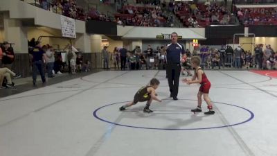 52 lbs Cons. Round 2 - Everett Shull, Helena Wrestling Club vs Mathias Weber, Lockwood Wrestling Club