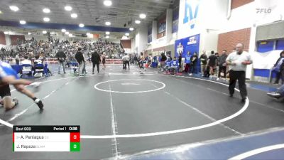 138 lbs Cons. Round 2 - Alejandro Paniagua, Central Union vs Joe-Xahn Rapoza, Slam Acadamy