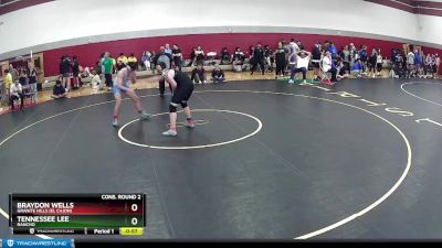 190 lbs Cons. Round 2 - Tennessee Lee, Rancho vs Braydon Wells, Granite Hills (El Cajon)