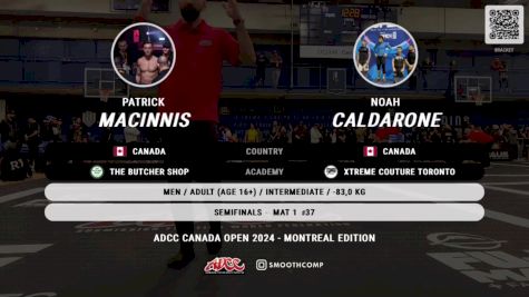 Noah Caldarone vs Patrick MacInnis 2024 ADCC Montreal Open