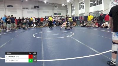 132 lbs Pools - Levi Jennings, WV North Central Elite - Vengeance vs Lars Cooper, Team Gotcha