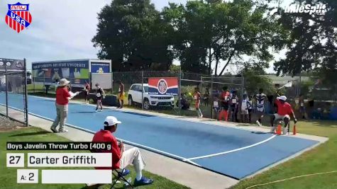 Replay: Javelin / Turbo Jav - 2022 AAU Junior Olympic Games | Aug 2 @ 8 AM
