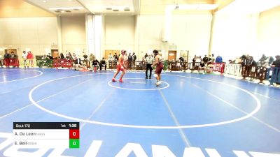 190 lbs Round Of 32 - Alexier De Leon, North Bergen vs Everett Bell, Becton Reg/Wood Ridge