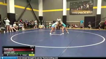 142 lbs Round 4 (6 Team) - Mari Manz, FEWTeamIowa vs Kayden Sipp, Nebraska Vipers Red