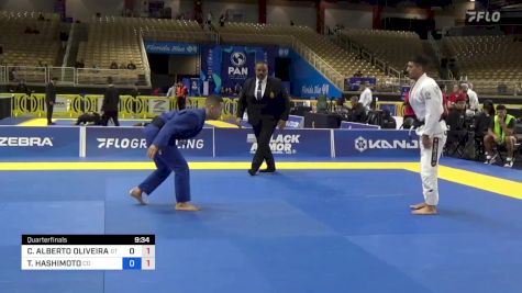 CARLOS ALBERTO OLIVEIRA DA SILVA vs TOMOYUKI HASHIMOTO 2024 Pan Jiu Jitsu IBJJF Championship