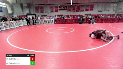 175 lbs Quarterfinal - Miranda Del Villar, Greater Lawrence vs Asher Polanco, Methuen