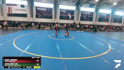 120 lbs Champ. Round 1 - Haolong Cai, Best Trained Wrestling vs Alec Arriga, MAAC Wrestling