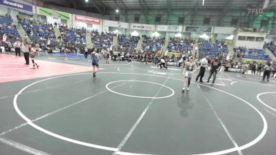 105 lbs Quarterfinal - Jaxon Felker, Severance Middle School vs Alias Trujillo, Montrose Elite