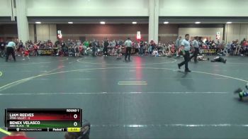 60 lbs Round 1 (4 Team) - Liam Reeves, Steel Valley vs Benex Velasco, Ares Black