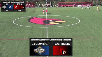 Replay: Lycoming vs Catholic - Men's Final | Nov 4 @ 1 PM