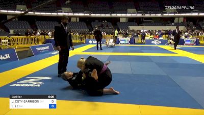 JASMINE COTY GARRISON vs LYNN LE 2021 World Jiu-Jitsu IBJJF Championship