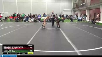 195 lbs Round 2 (8 Team) - Delvoun Spears-Witte, South Dakota Fury vs Cody Opitz, South Dakota Mania