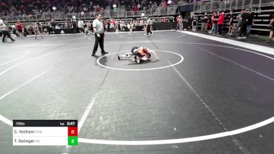 70 lbs Semifinal - Collin Yocham, Coweta vs Tobias Solinger, Moyer Elite