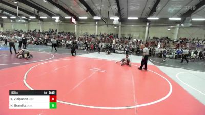 87 lbs Rr Rnd 2 - Xavier Vialpando, Misfits vs Nehemiah Grandits, Desert Dogs Wrestling Club