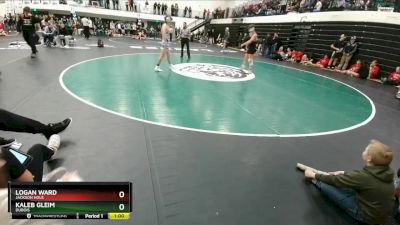 138 lbs Cons. Round 2 - Kaleb Gleim, Dubois vs Logan Ward, Jackson Hole