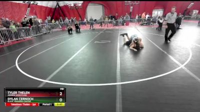 149 lbs Cons. Round 1 - Tyler Thelen, Askren Wrestling vs Dylan Cernoch, B.A.M. Training Center