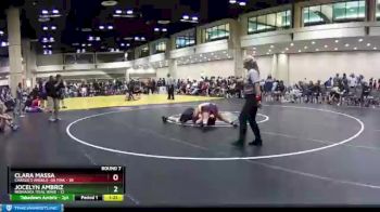 165 lbs Round 7 (10 Team) - Jocelyn Ambriz, Nebraska Tidal Wave vs Clara Massa, Charlie`s Angels- GA Pink