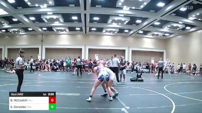 116 lbs Consi Of 8 #2 - Birta McCaskill, Fall Guys vs Svea Gonzalez, Triumph WC