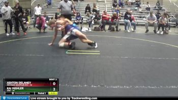 150 lbs Semis (4 Team) - Kai Mishler, SAW vs Ashton Delaney, Michigan Grappler RTC