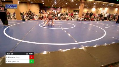 94-100 lbs Rr Rnd 3 - Colton Risinger, NORTH DESOTO WRESTLING ACADEMY vs Coleman Morgan, NORTH DESOTO WRESTLING ACADEMY