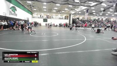 95 lbs Cons. Round 2 - Lex Johnston, Openmats vs Keaton Henry, Immortal Athletics WC