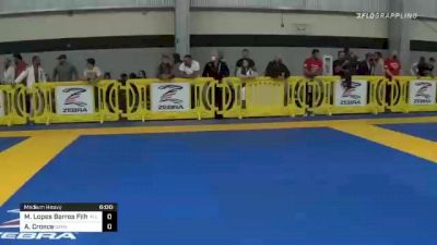 Marcelo Lopes Barros Filho vs Anthony Cronce 2020 American National IBJJF Jiu-Jitsu Championship