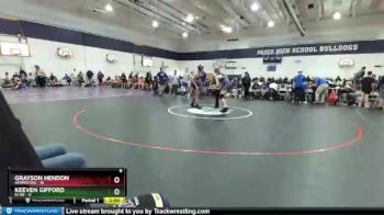 152 lbs Round 3 (4 Team) - Keeven Gifford, Ki-Be vs Grayson Hendon, Hermiston