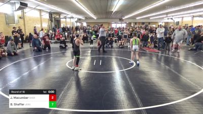 Round Of 16 - Jonathan Macumber, Sherburne vs Brantley Shaffer, Jersey Shore