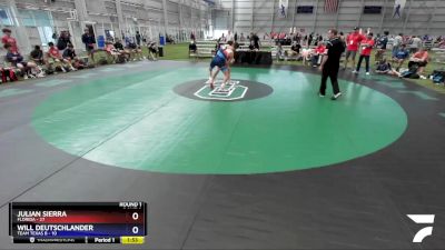 145 lbs Round 1 (8 Team) - Julian Sierra, Florida vs Will Deutschlander, Team Texas B