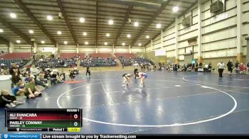 102 lbs Round 1 (6 Team) - Paisley Conway, Oregon vs Ali Svancara, Idaho