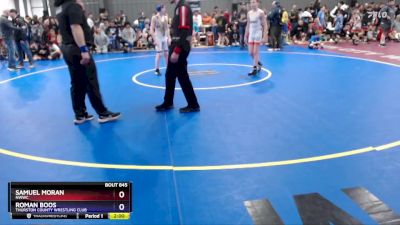 102 lbs Quarterfinal - Samuel Moran, NWWC vs Roman Boos, Thurston County Wrestling Club