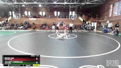 175 lbs Cons. Round 3 - River Lee, Burlingame vs Stuart Cornelius, Los Gatos