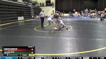 120 lbs Round 2 (8 Team) - Hayden Box, Chelsea vs Logan Samples, Saint Clair County