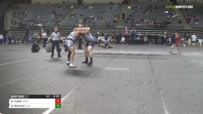 285 lbs Consolation - Damian Trujillo, North Idaho vs Bryan Ditchman, Joliet