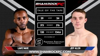 Jeff Allen vs. Lantz Nave | Shamrock FC 308 Replay