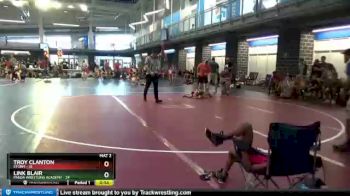 40 lbs Round 4 (10 Team) - Link Blair, Panda Wrestling Academy vs Troy Clanton, Storm