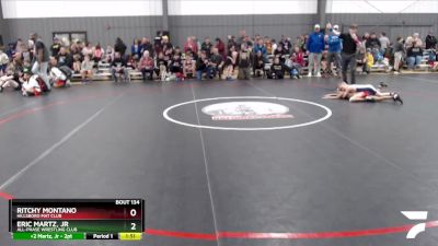 53 lbs Round 2 - Ritchy Montano, Hillsboro Mat Club vs Eric Martz, Jr, All-Phase Wrestling Club