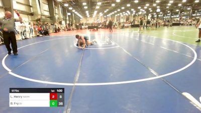 127 lbs Rr Rnd 1 - Luke Henry, Warner Elite vs Blake Fry, Buffalo Valley Black